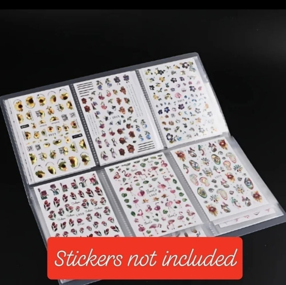 Nail art stickers collection book - Picture 3 of 5